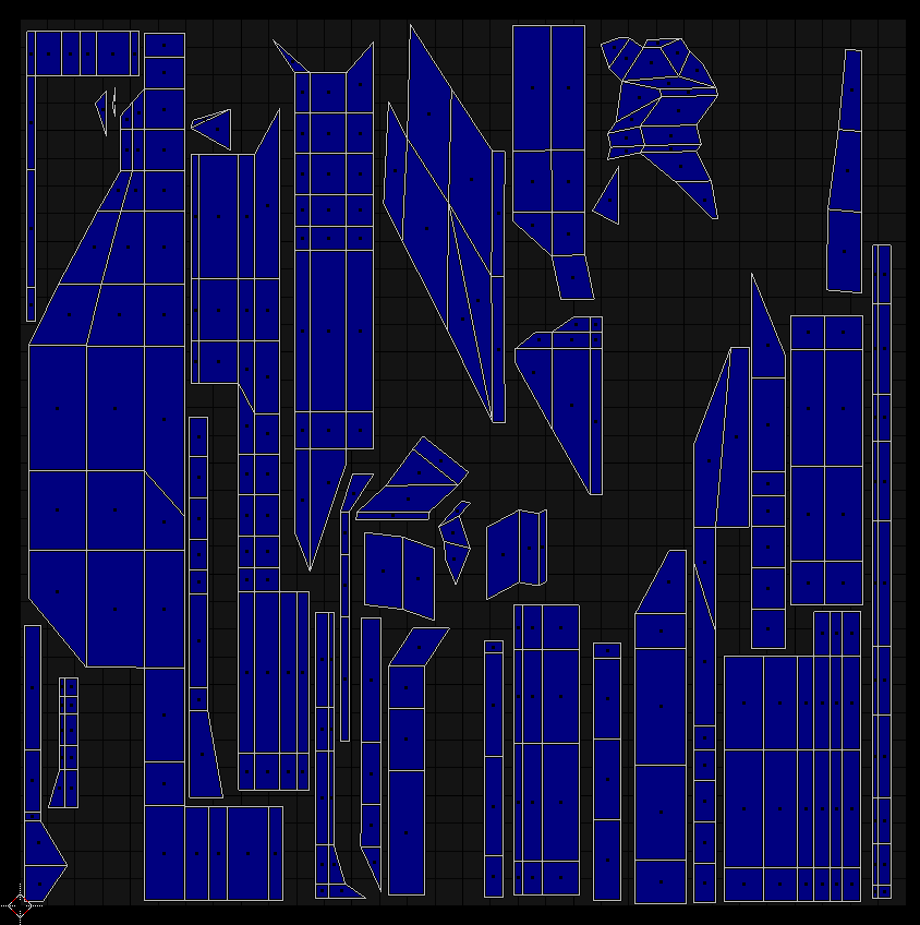 Completed & Packed UV Map - Lux Cruiser Top Chassis